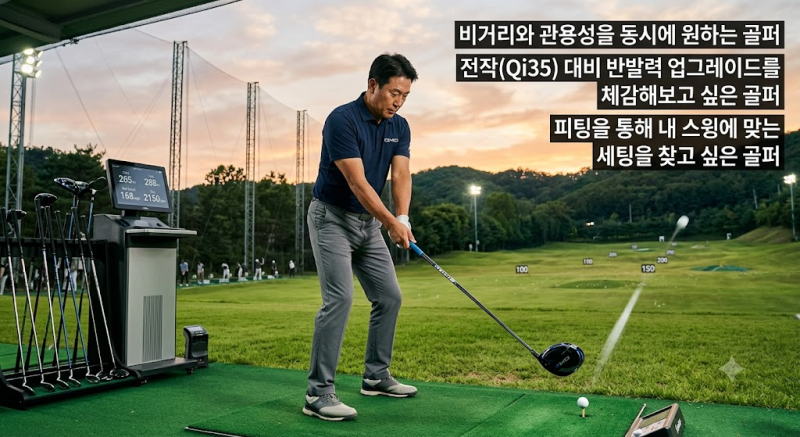 테일러메이드 Qi4D 드라이버 코어, Max, Ls 비교 구매 후기 서울 골프샵