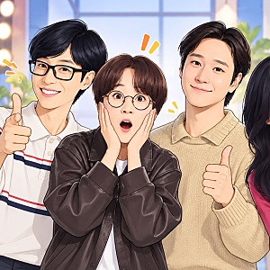 식스센스:B사이드 1회 리뷰, 비비 합류부터 불쇼 식당·움직이는 명화 카페까지