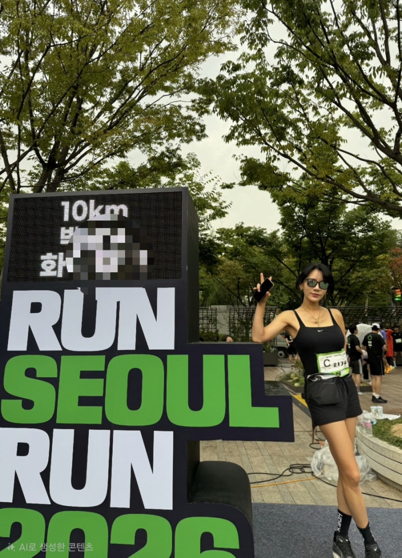 사진찍으려고 마라톤 나가는  러너, 2026 런서울런 후기