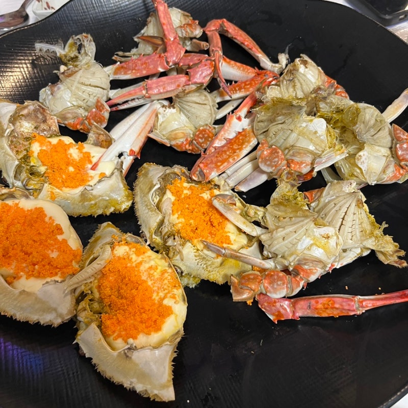 대구 대신동 맛집 제철 꽃게찜부터 생새우까지 해산물포차 멍게네점빵