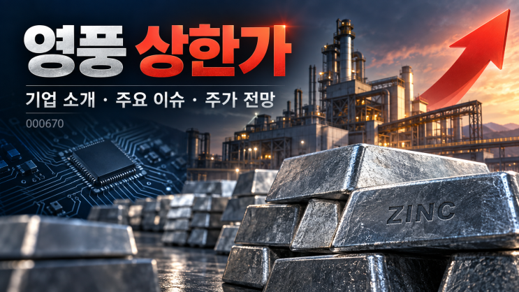 <b>영풍</b> 상한가, 무슨 회사길래? 오늘 주가 급등과 주요 이슈·전망 정....