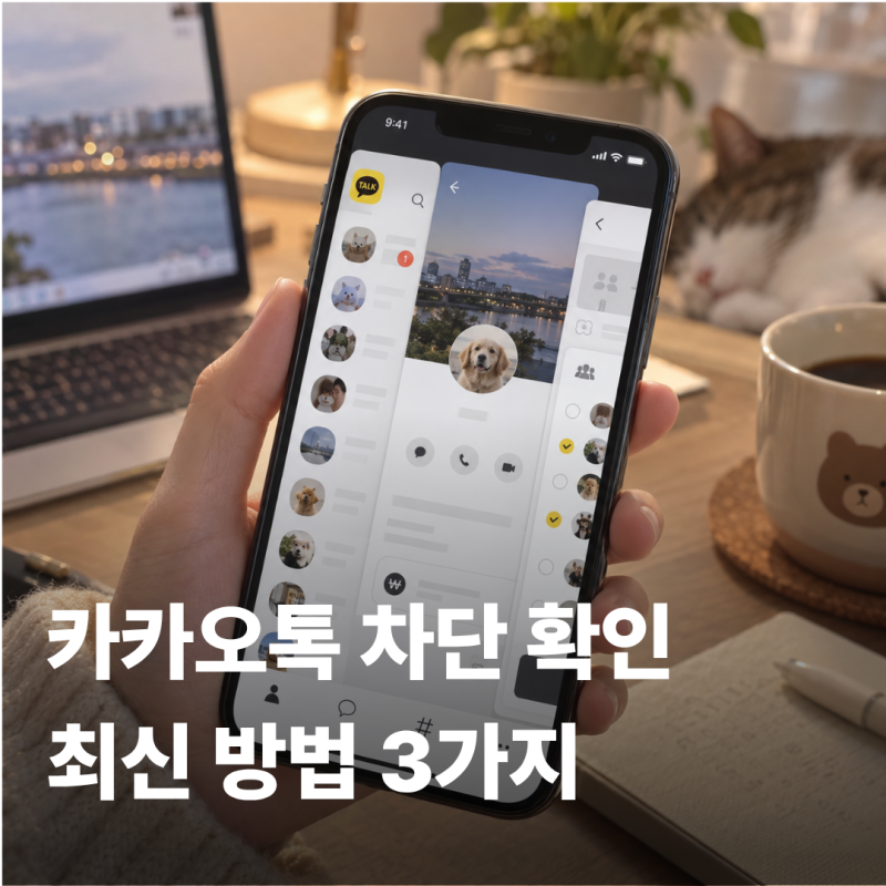 카카오톡 차단 확인 최신 방법 3가지｜프로필·송금·단체방 초대 총정리