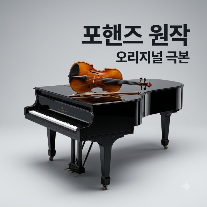 포핸즈 원작 웹툰 소설 아닌 신이원 오리지널 극본 송강 복귀작 정보