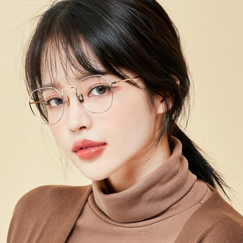 다각형 베타 티타늄 안경테 솔직 사용기