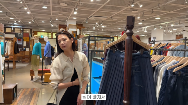 윤승아 48kg 근황, 옷 허리 커질 만큼 더 빠진 체중