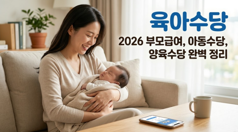 "부모급여 받으면 아동수당 못 받나요?" 90%가 헷갈려 손해 보는 육아수당 총정리