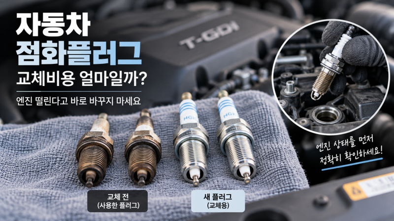 자동차 점화플러그 교체비용 얼마일까? 엔진 떨린다고 바로 바꾸지 마세요