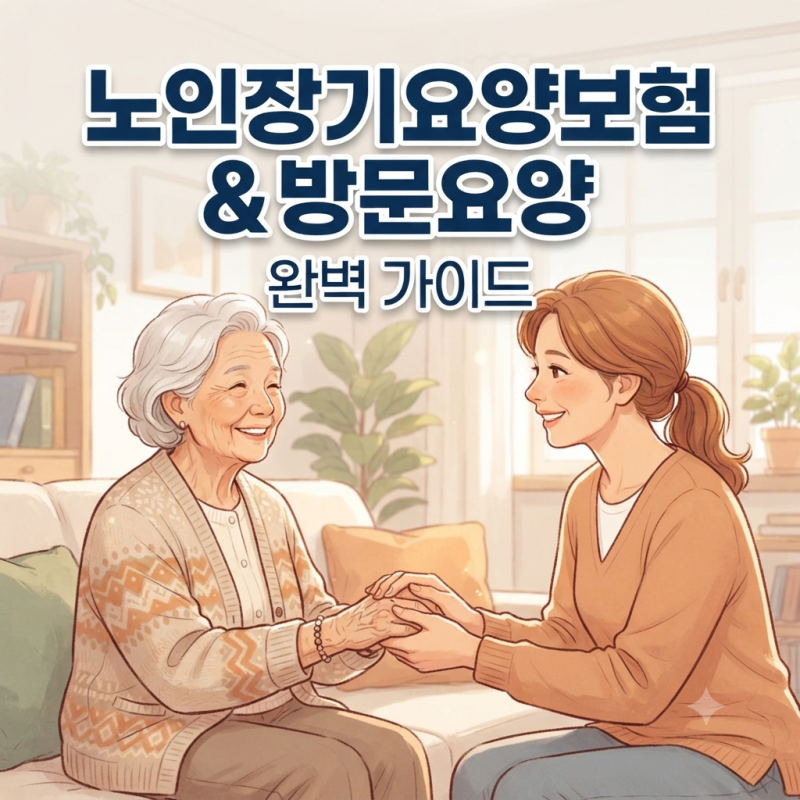 노인장기요양보험 등급판정기준부터 방문요양 이용료까지 신청 방법 총정리