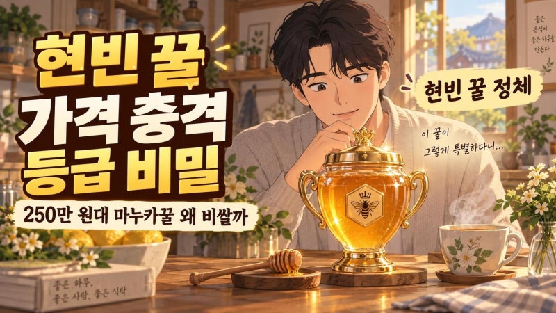 현빈 꿀 가격이 250만 원대? 냉장고를 부탁해 마누카꿀 등급·희소성·섭취 주의점 총정리