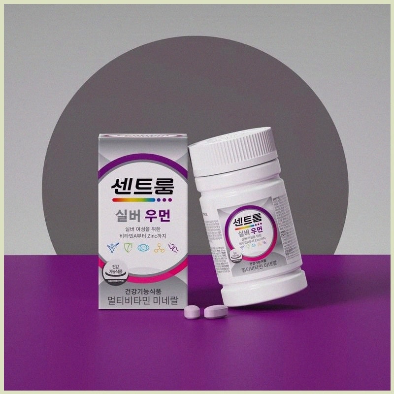 센트룸 실버 우먼 멀티비타민 50대 여성 건강 챙기기 좋은 가성비 영양제 안내