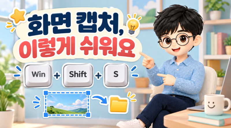 컴퓨터 화면 캡처, 프로그램 깔지 마세요｜윈도우 캡처 방법 5가지
