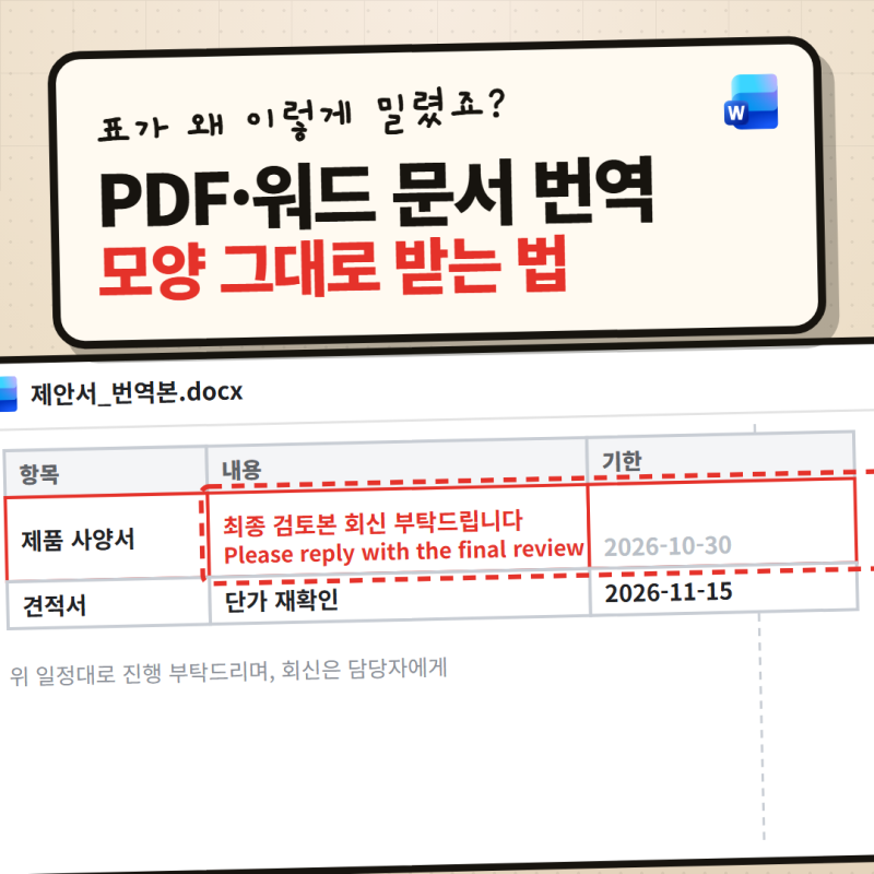 PDF·워드 문서 번역 완벽정리｜파일 통째로 넣고 원래 모양 그대로 받는 법