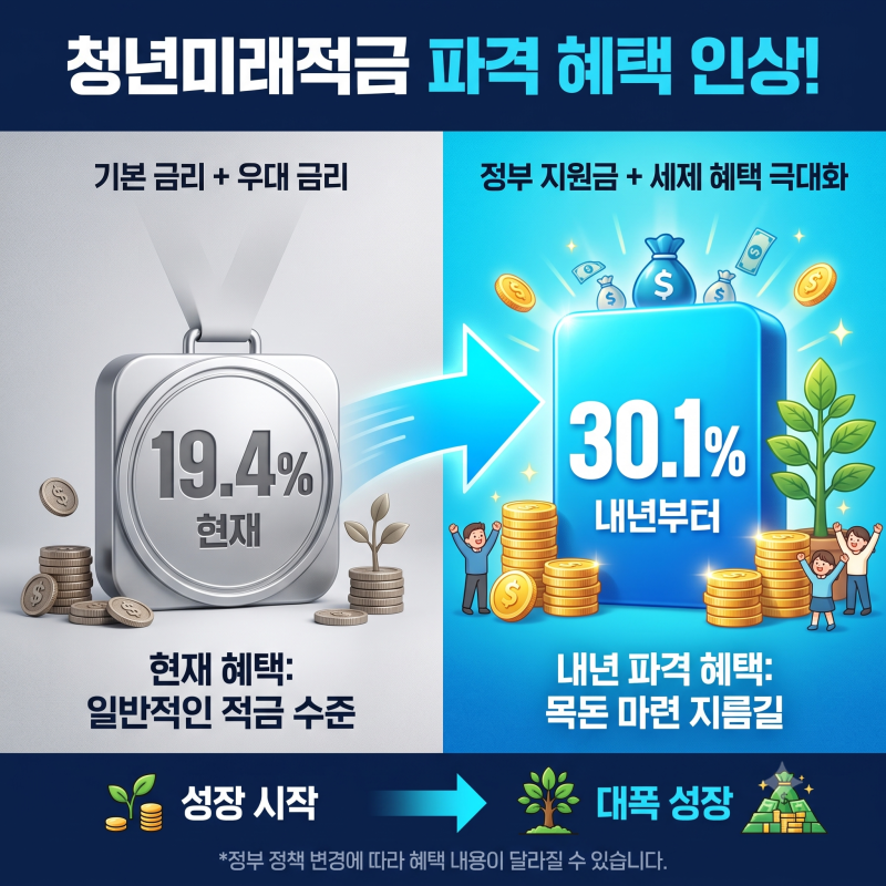 청년미래적금 이자미쳤다! 만기수령액 과연 얼마일까?