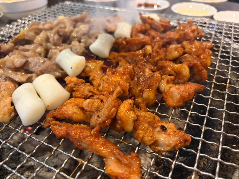 부산 정관 닭구이 맛집 ‘숯불의 닭‘