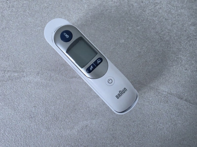 육아 필수템 브라운 체온계｜써모스캔7 IRT6520 아기 귀체온계 사용 후기