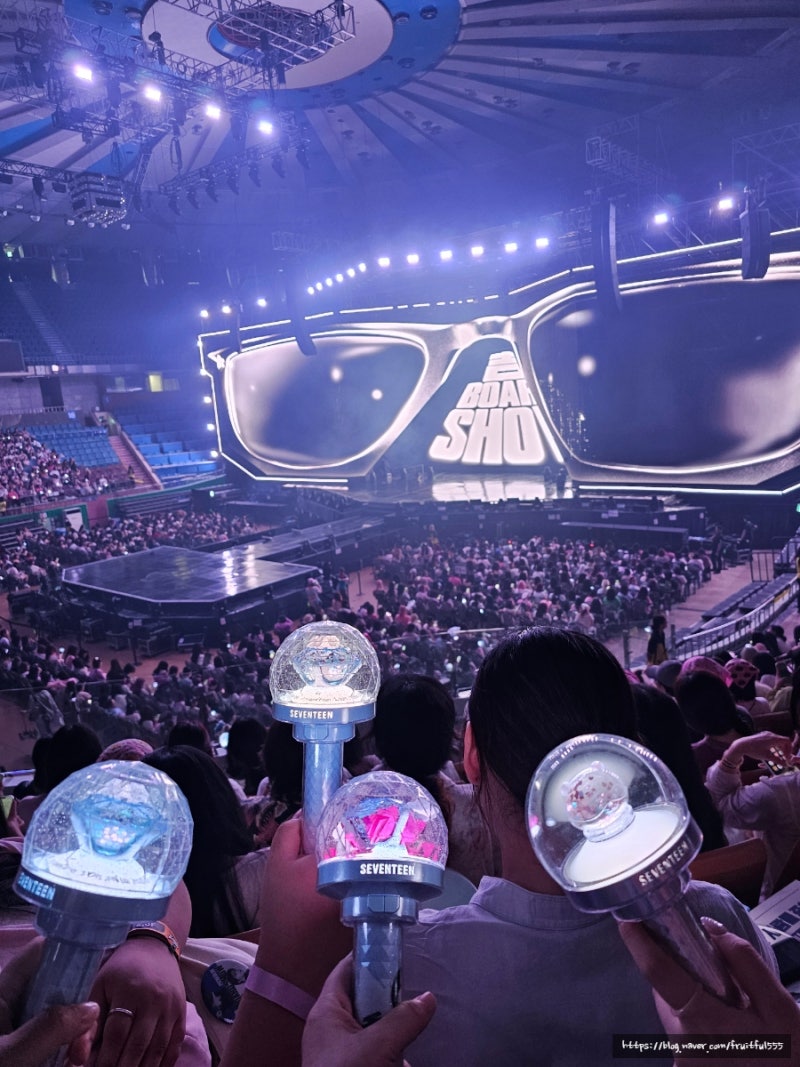 디노 솔로 콘서트 길보드쇼 중콘 후기, 잠실실내체육관 2층 11구역