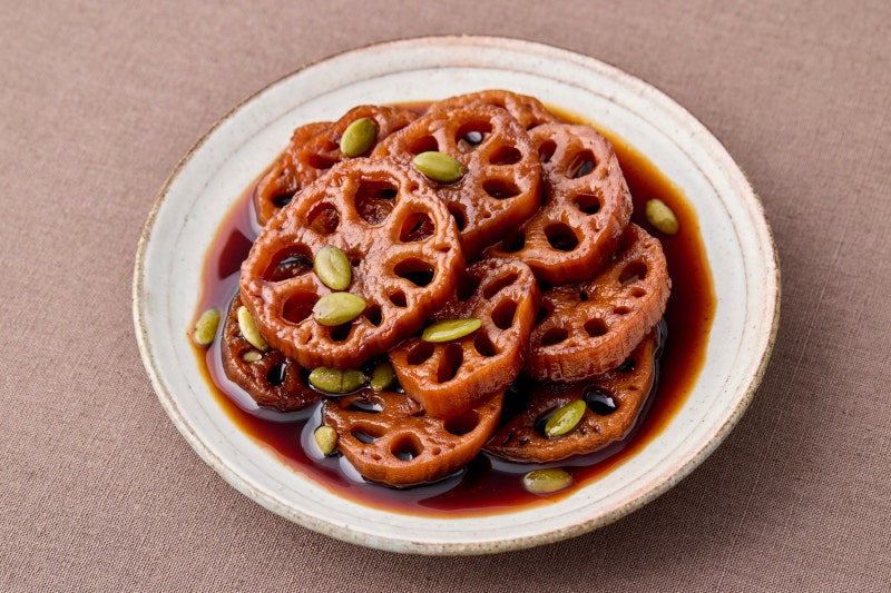 사찰식 연근조림 만드는 법, 연근의 아삭함과 은은한 단맛을 살린 담백한 밑반찬
