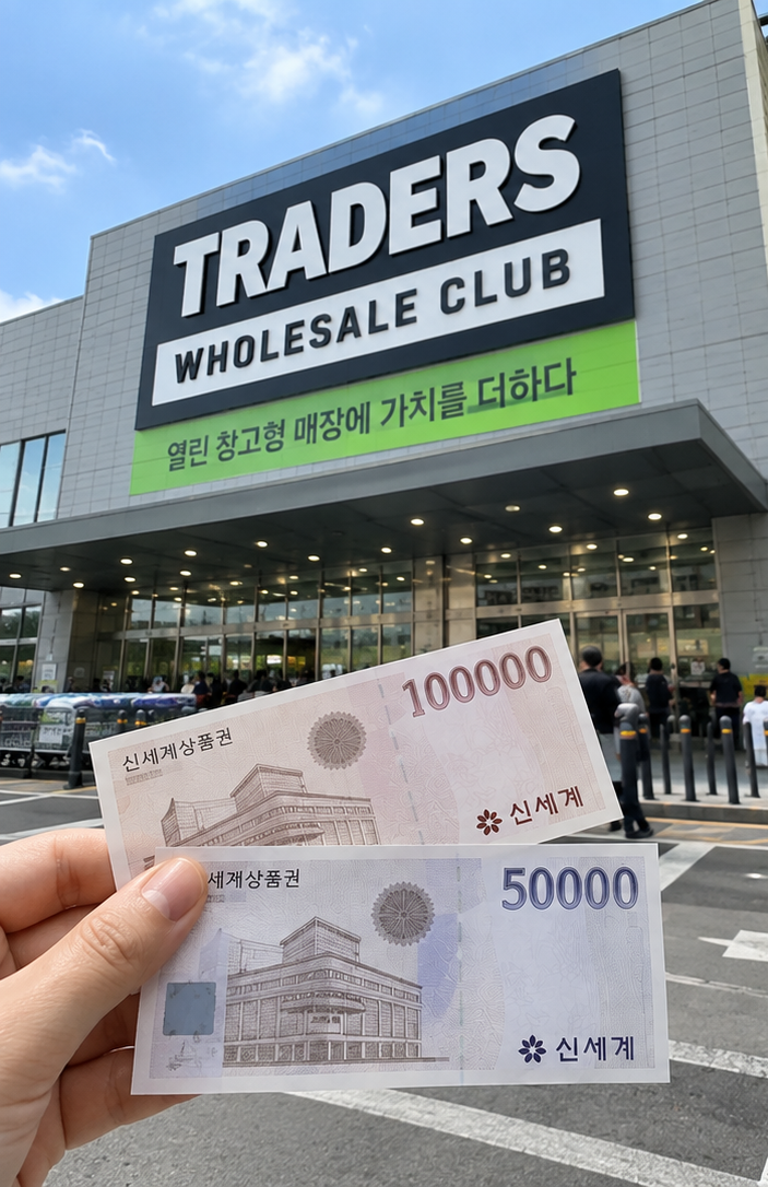 이마트 트레이더스 신세계상품권 활용법