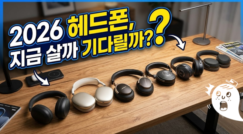 2026 헤드폰 TOP7…지금 사도 될까? 하반기 신제품까지 보니 고민되는 이유