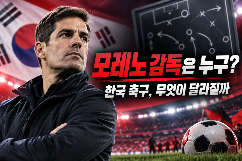 로베르토 모레노 감독은 누구? 한국 축구대표팀이 선택한 이유와 전술·경력 총정리