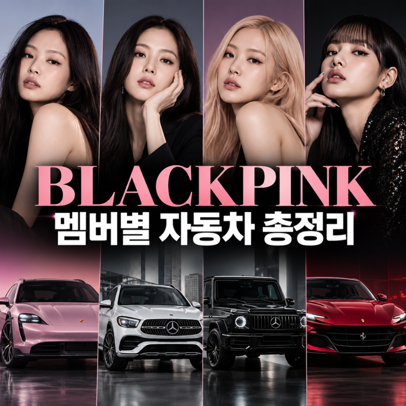 BLACKPINK Members' Personal Cars Overview: From Jennie's Porsche to Lisa's Ferrari