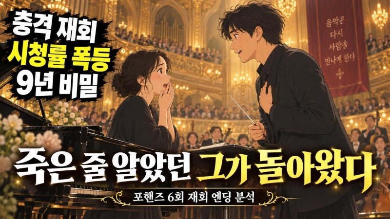 포핸즈 6회 송강 이준영 9년 만의 재회와 시청률 7.3% 급등 이유