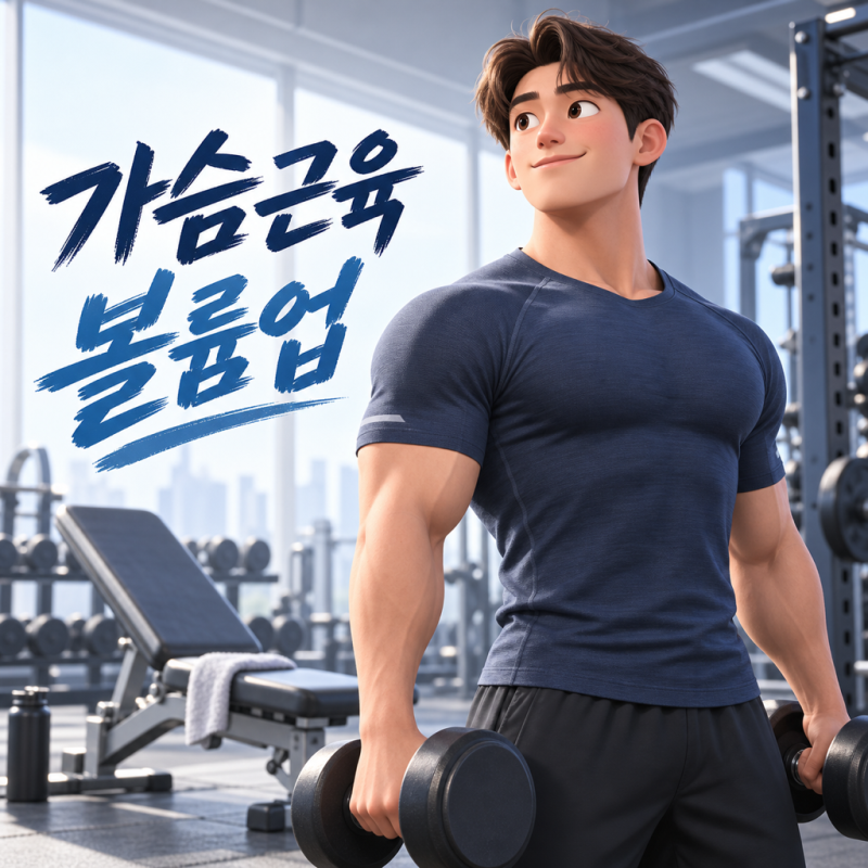 인클라인벤치프레스 근활성도와 가슴근육볼륨업운동 주 2회 가슴운동루틴