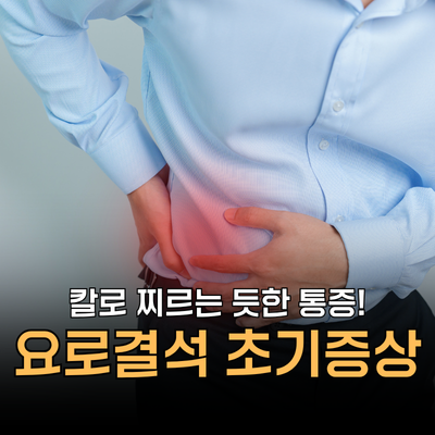 요로결석 초기증상 전조증상부터 원인, 대처법 및 예방법 필독!