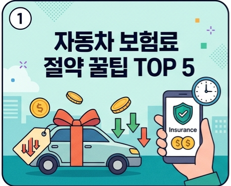 자동차 보험 갱신: "남들은 연 40만 원씩 아낀다는데..." 이것 모르면 순식간에 돈버립니다!