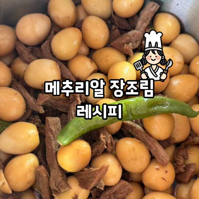 트레이더스 깐 메추리알로 밥도둑반찬 소고기 메추리알 장조림 레시피 만들기
