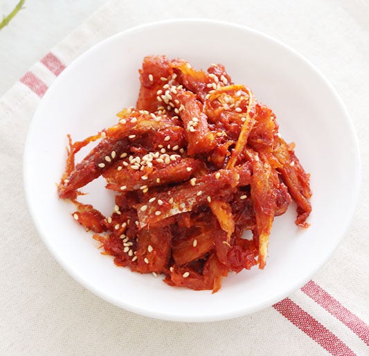 황태채무침 레시피 부드러운 북어채무침 만드는법
