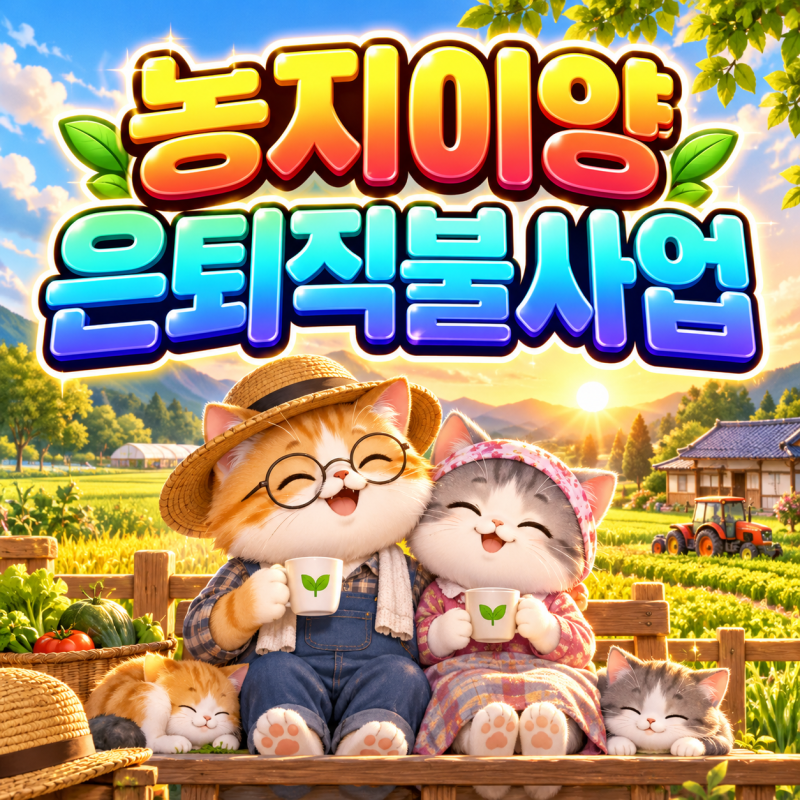 2026 농지이양은퇴직불사업, 매도형 직불금 최대 월 200만원·10년 2억4000만원 받는 조건은!?