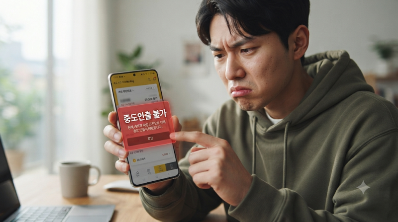 청년내일저축계좌 중도인출 안되는 이유 3가지 2026