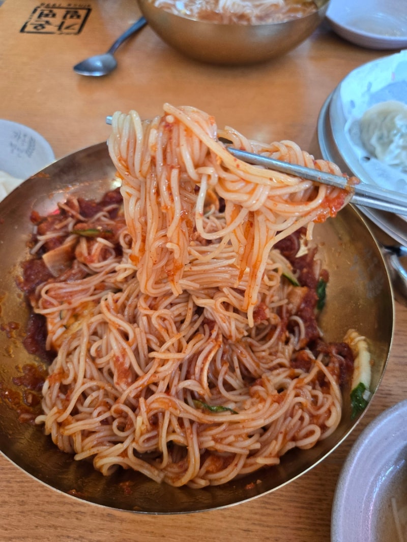 부산 다대포맛집 낫개 가온밀면