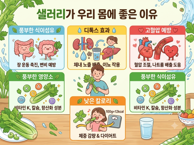 샐러리 효능부터 맛있게 먹는 요리법 3가지