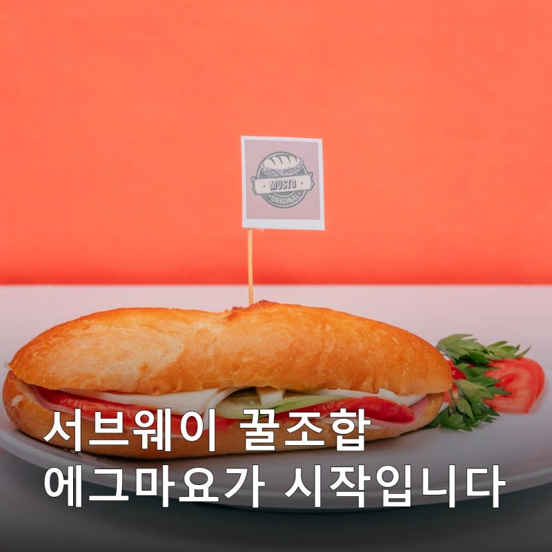 서브웨이 꿀조합 추천 찾으셨다면 에그마요부터입니다, 5월에 6,200원으로 올랐는데 이탈리안....