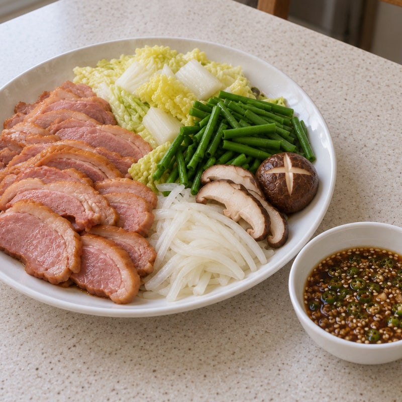 훈제오리 야채찜, 기름 쏙 빼 촉촉! 다이어트 식단 끝판왕