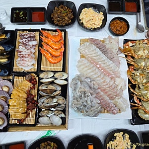 강릉 안목해변 맛집 강릉항 회센터 용정, 모듬회에 해산물까지 푸짐한 가성비 횟집 내돈내산
