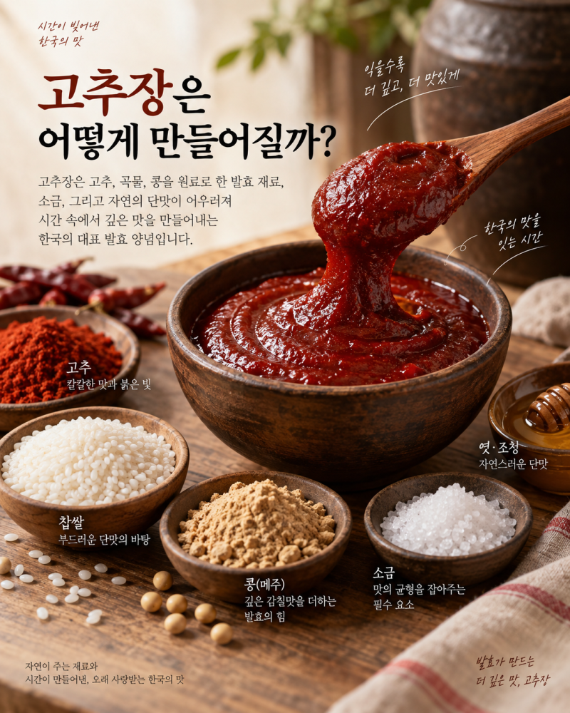 고추장 고르는 법, 찹쌀·쌀·보리 고추장 차이부터 원재료표 보는 법까지