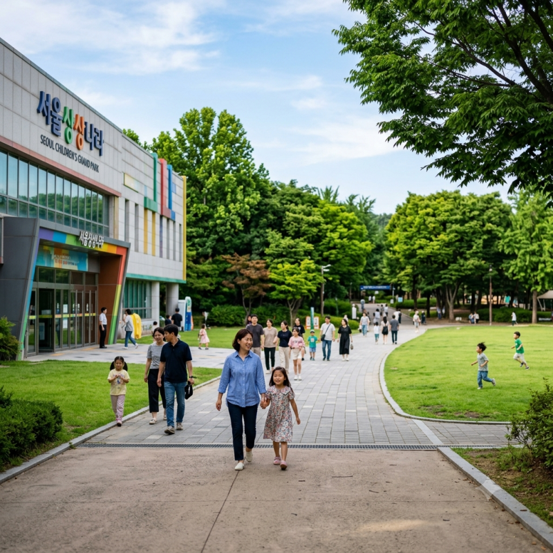 서울상상나라 다녀온 뒤 필수, 어린이대공원 야외 코스 추천 3곳