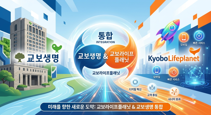 [단독 이슈] 교보생명, '디지털 실험' 교보라이프플래닛생명보험 연내 흡수통합 결정!