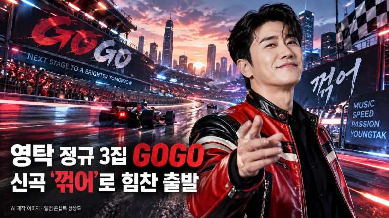 가수 영탁 신곡 ‘꺾어’, 정규 3집 GOGO에서 TAK SHOW5 전국투어까지