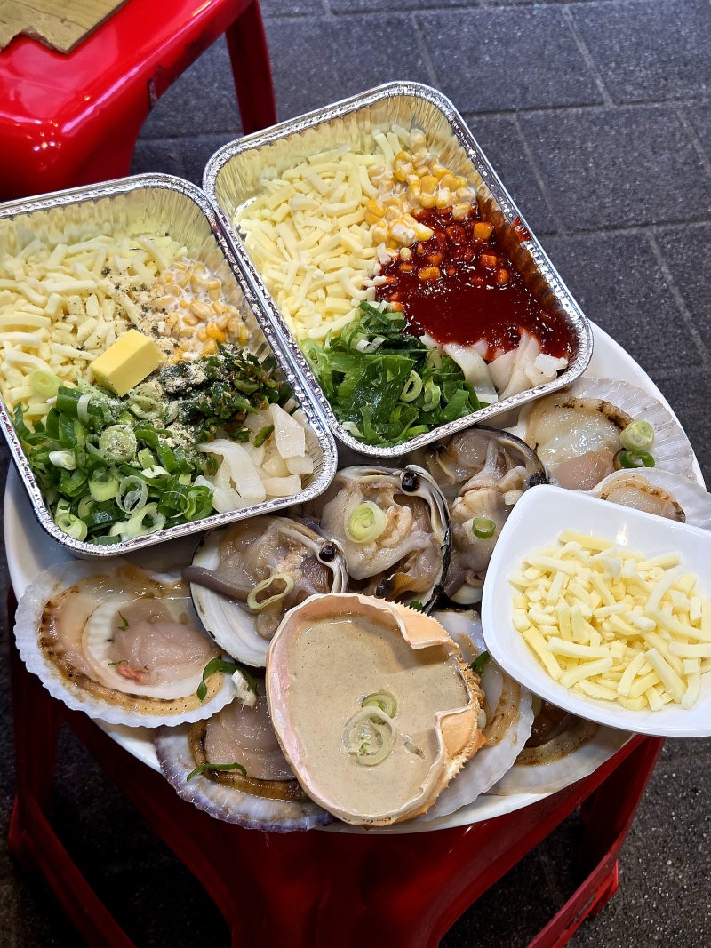 대구 맛집 | 칠성시장 게딱지장 찍어먹는 조개구이 《인천상륙작전》 #대구조개구이맛집