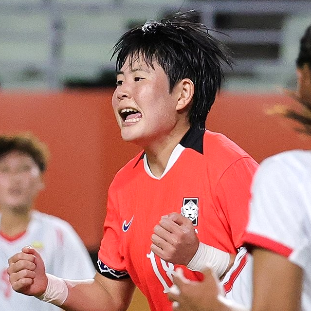 “5-0으로 이겼는데 조 2위?” 한국 여자축구 김민지 3골, 북한은 10-0, 아시안게임