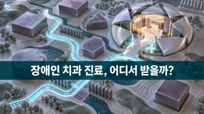 장애인 치과진료를 편하게 받을 수 있는 병원은 어디서 찾을까?