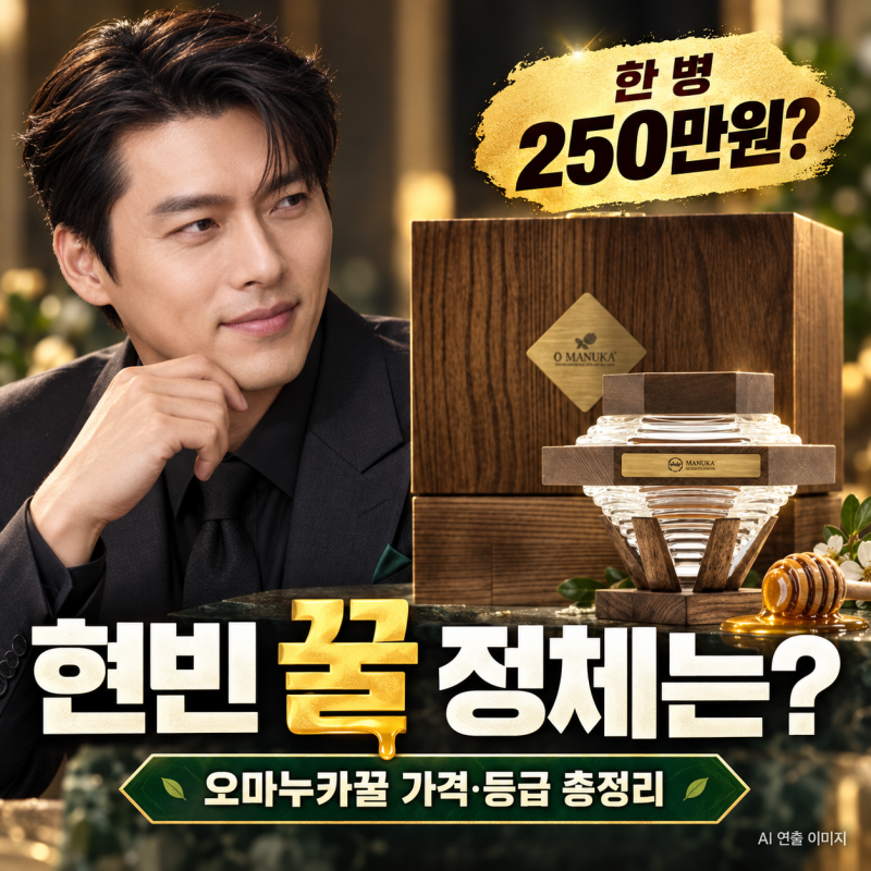 현빈 꿀 정체는? 냉부해 오마누카꿀 가격·등급·먹는 법 총정리