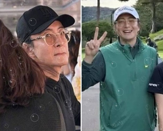 배용준, 골프장에서 딱 걸린 그 얼굴…10년 만에 드러난 정체
