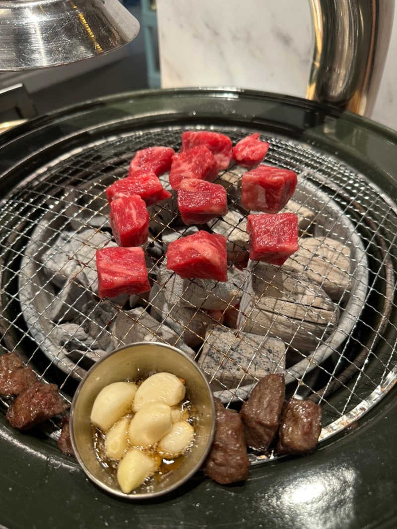 대전 둔산동 맛집 담가화로구이 소고기 추가 주문 반값 후기
