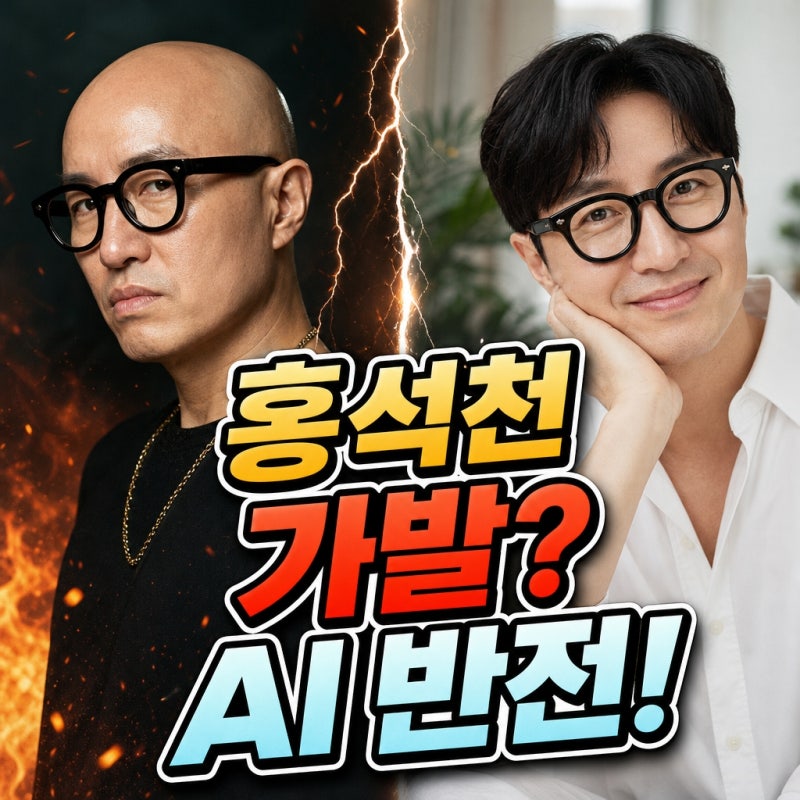 "이건 상상도 못 했다"...홍석천 가발 착용, 알고 보니 더 큰 반전 모습