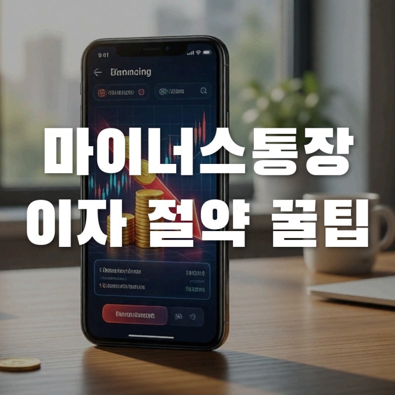마이너스통장 이자계산법과 신용대출 이자 절약 꿀팁 정리